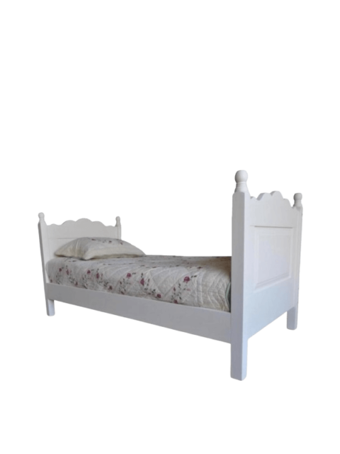 Łóżko dziecięce białe