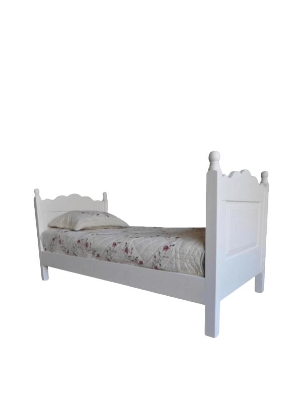 Łóżko dziecięce białe